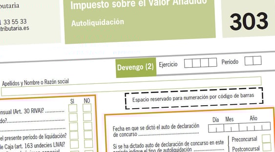 La presentación telemática del modelo 303 permite importar datos