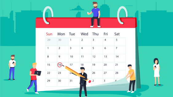 Calendario fiscal del primer trimestre de 2019
