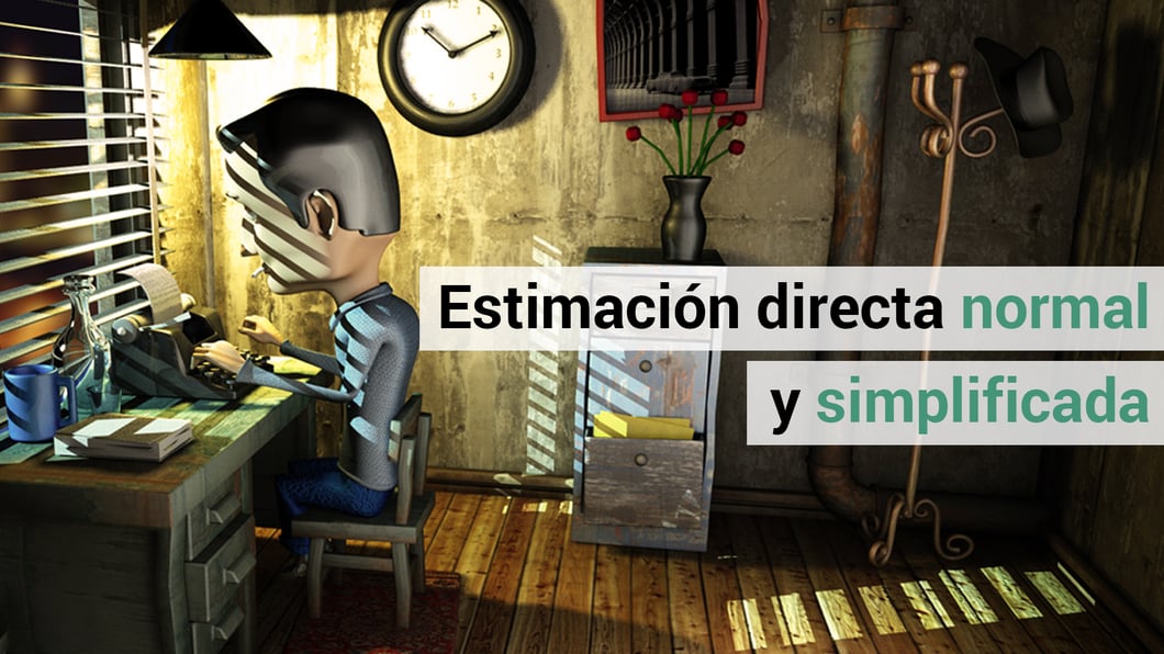 Diferencia entre la estimación directa normal y simplificada