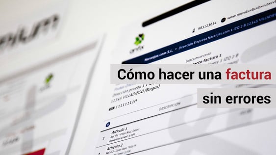 Los 9 errores más comunes a la hora de crear facturas