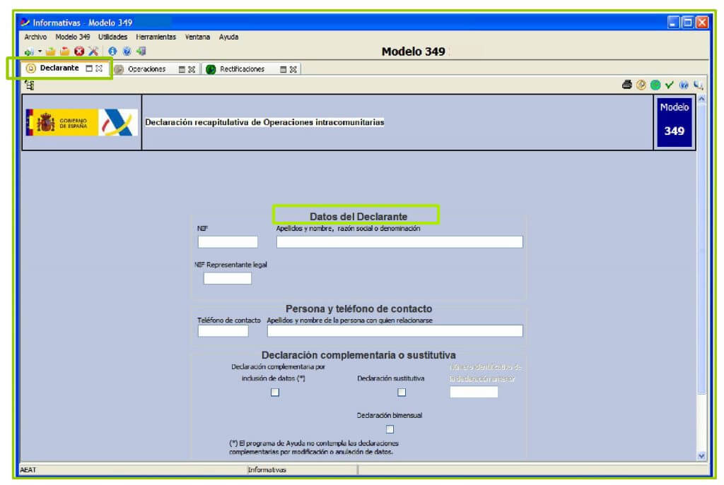 modelo 349