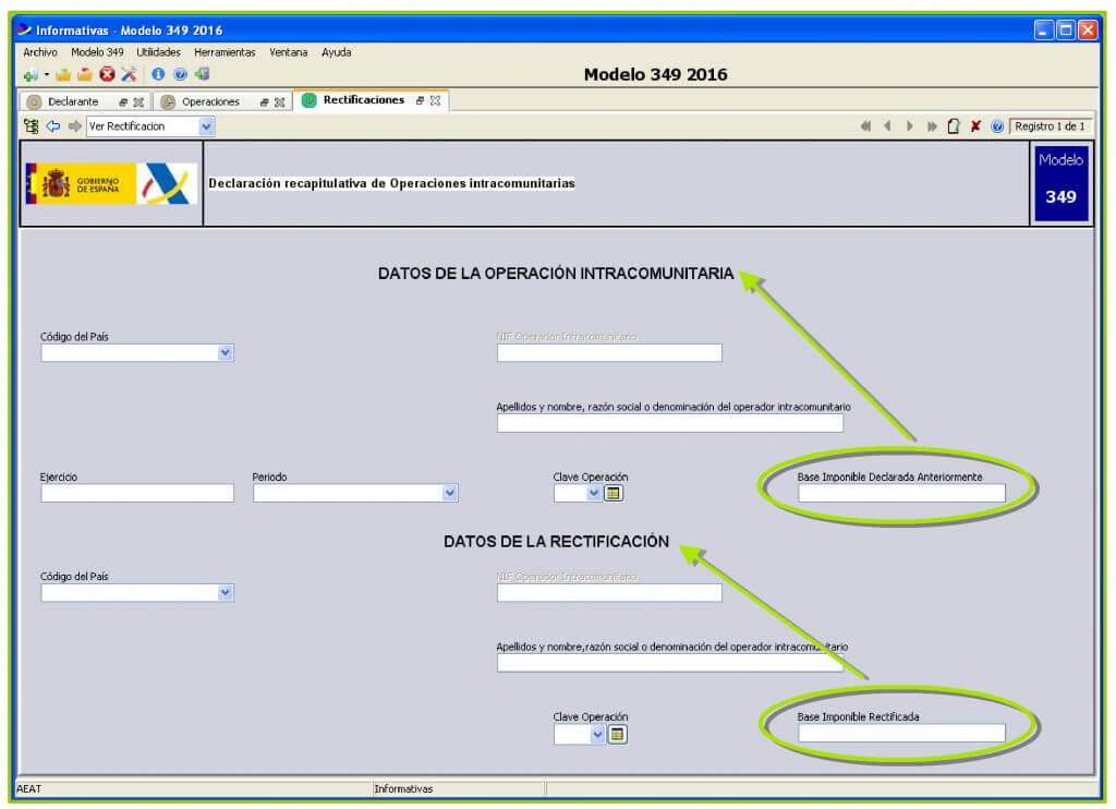 Modelo 349 de Operaciones Blog de Anfix