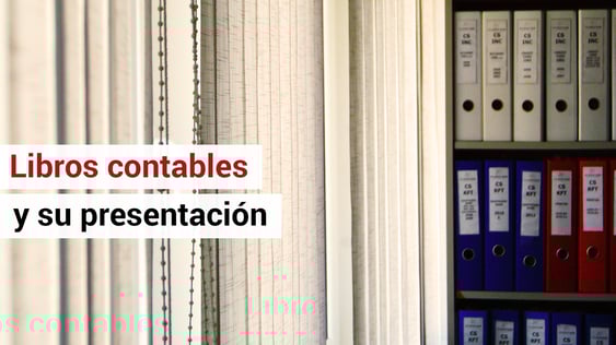 Formas de presentación de los libros contables en el Registro Mercantil