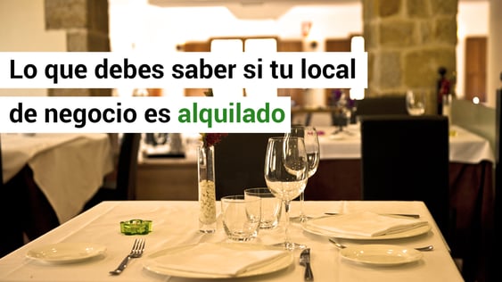 Mi local de negocio es alquilado, ¿qué gastos puedo deducir?