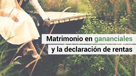 En un matrimonio en gananciales, ¿quién declara las rentas de un local alquilado?
