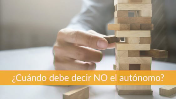 4 tipos de proyectos que no deberías aceptar si eres autónomo
