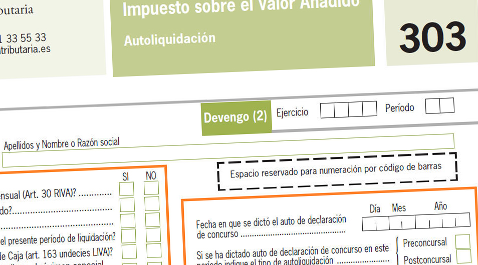 La presentación telemática del modelo 303 permite importar datos