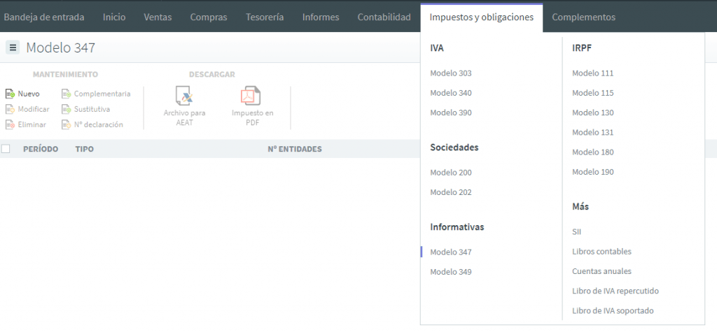 Cómo rellenar el modelo 347: declaración anual de operaciones con terceras personas