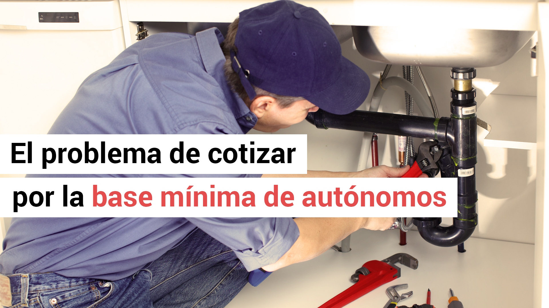 El problema de cotizar por la base mínima de autónomos