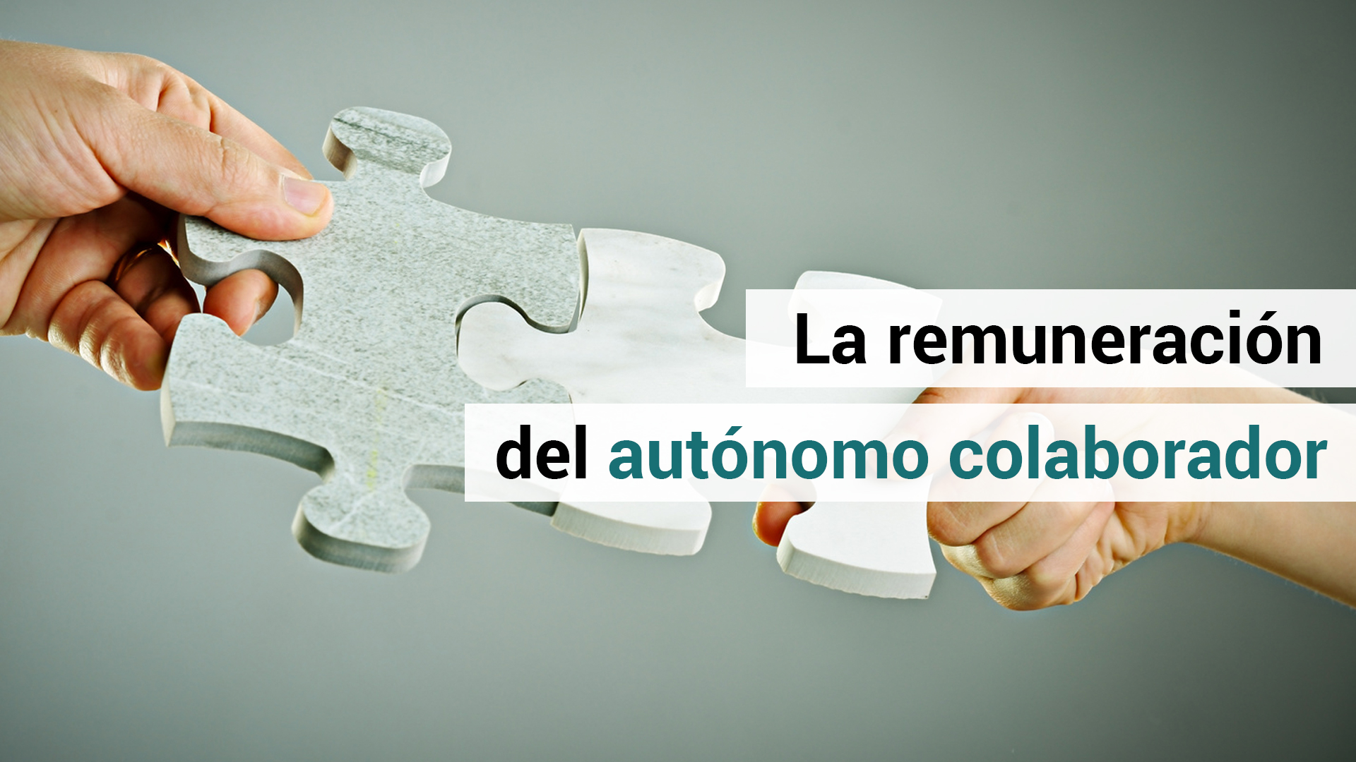 Dudas sobre la remuneración del autónomo colaborador