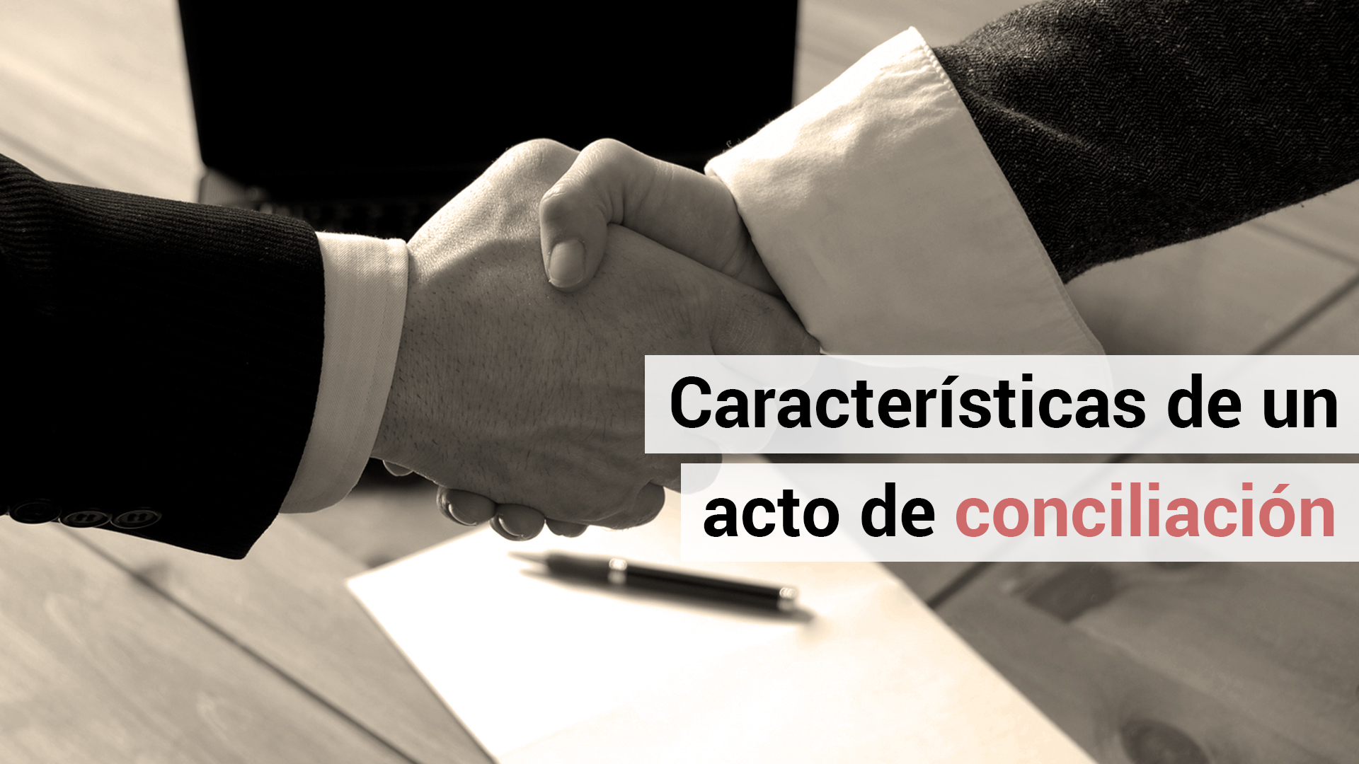 ¿En que consiste un acto de conciliación laboral?