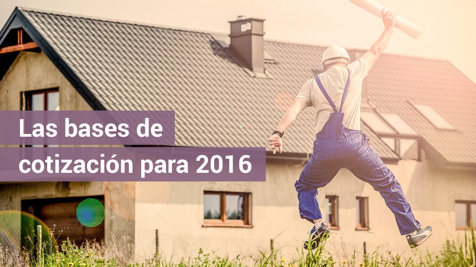 Las bases de cotización para 2016